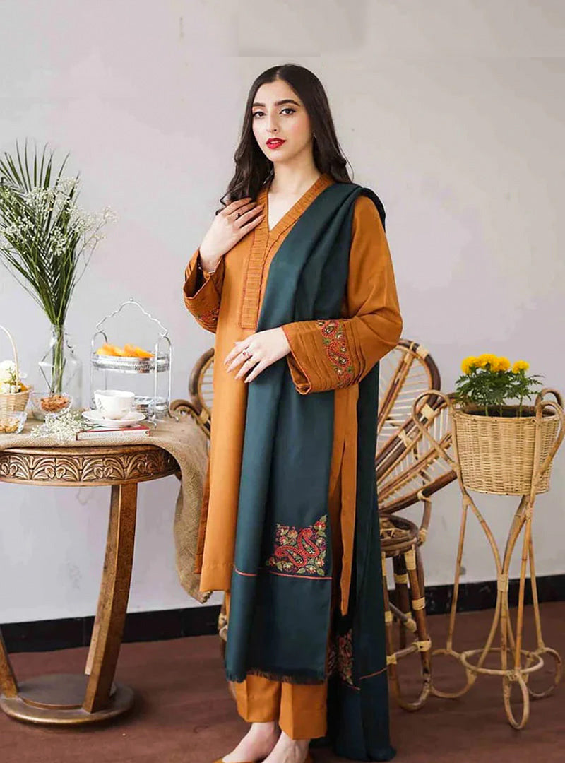 Aisling Lawn 3Pc Embroidered With Lawnâ Embroidered Dupatta-1028