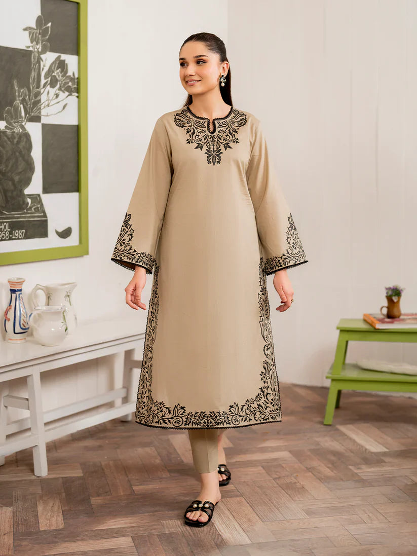 Graneut 3Pc Lawn Embroidered Shirt With Printed Dupatta-1150
