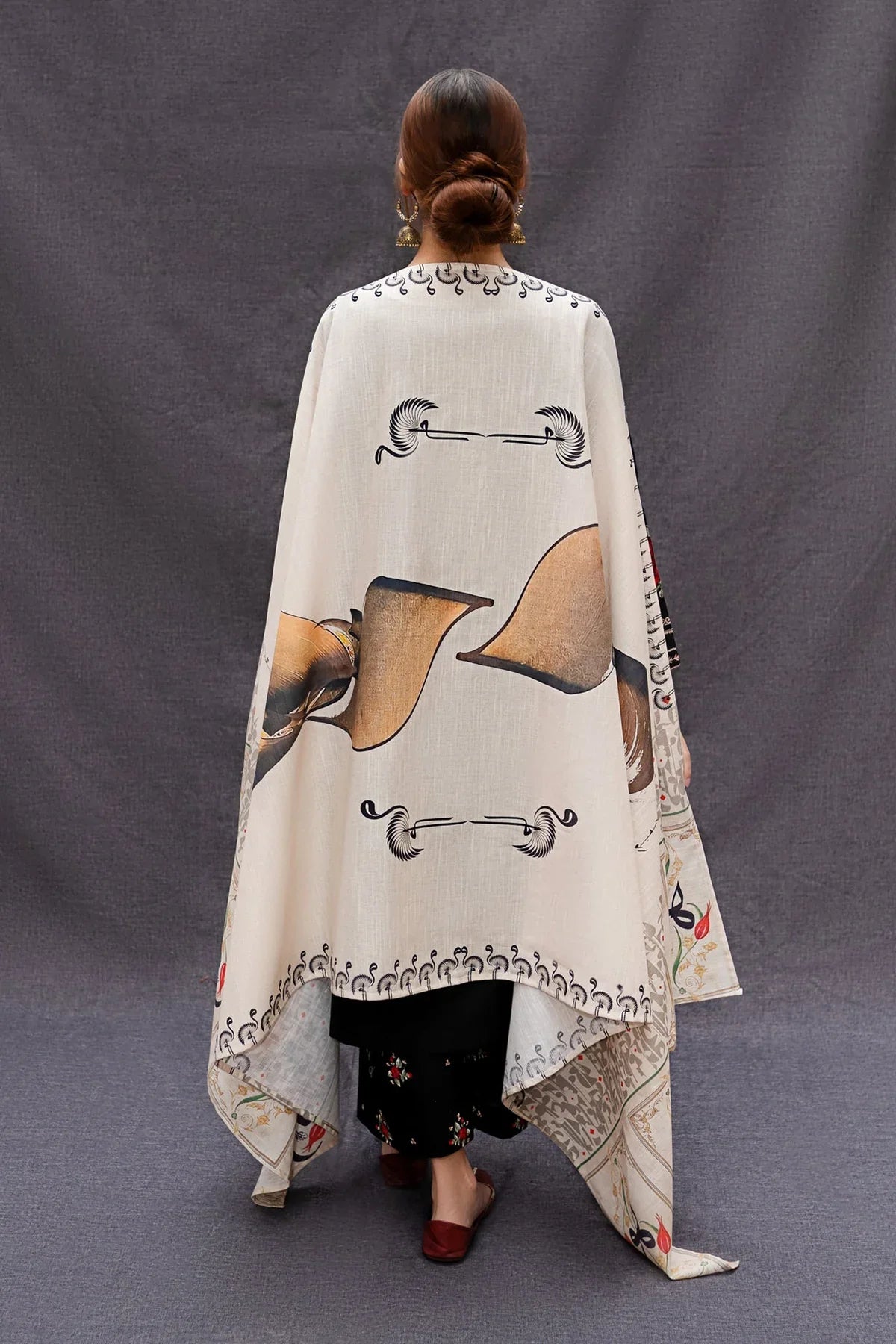 Urge Lawn 3Pc Embroidered With Digital Printed Dupatta-1026