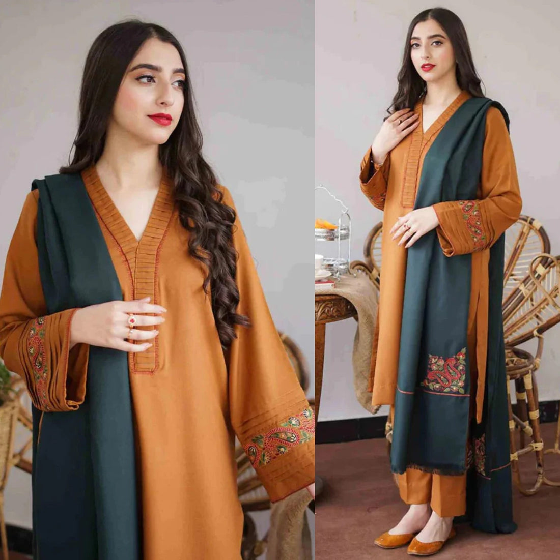 Aisling Lawn 3Pc Embroidered With Lawnâ Embroidered Dupatta-1028