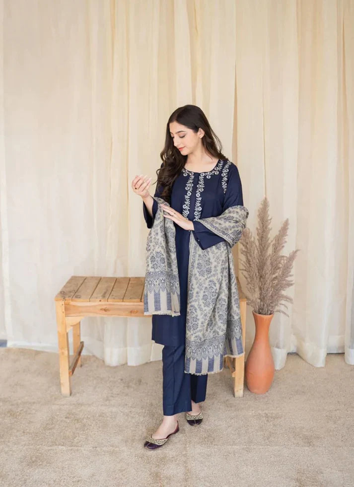 Aisling Lawn 3Pc Embroidered-1185