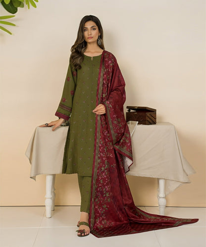 Dhanak 3Pc Embroidered-646