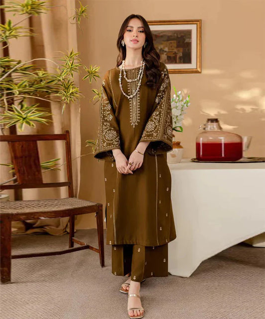 Batik Lawn 2Pc Embroidered-1024