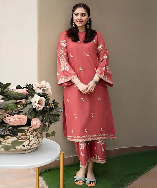 Urge Lawn 2Pc Embroidered Shirt And Trouser-1012