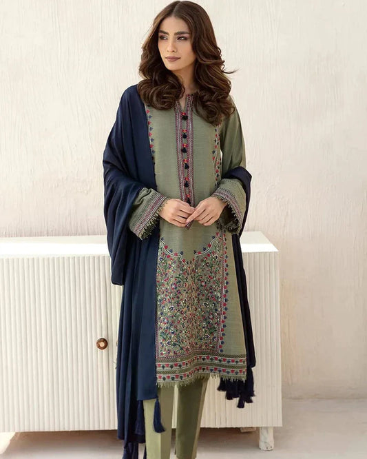 Jazmin Lawn 3Pc Embroidered-705