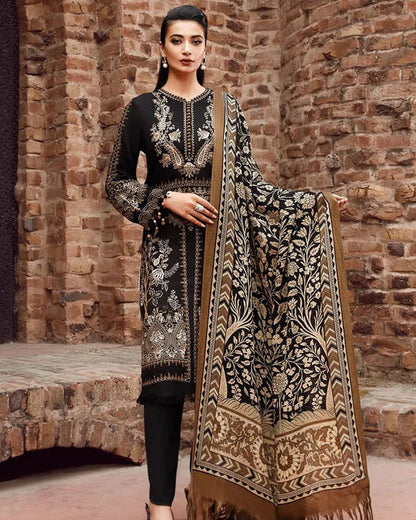 Dhanak 3Pc Embroidered-445