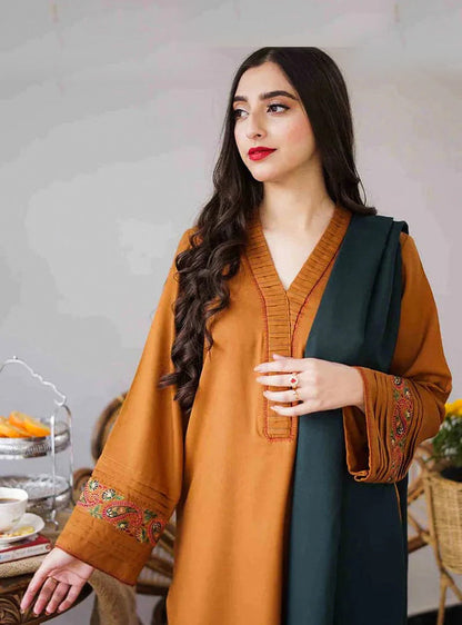 Aisling Lawn 3Pc Embroidered With Lawnâ Embroidered Dupatta-1028