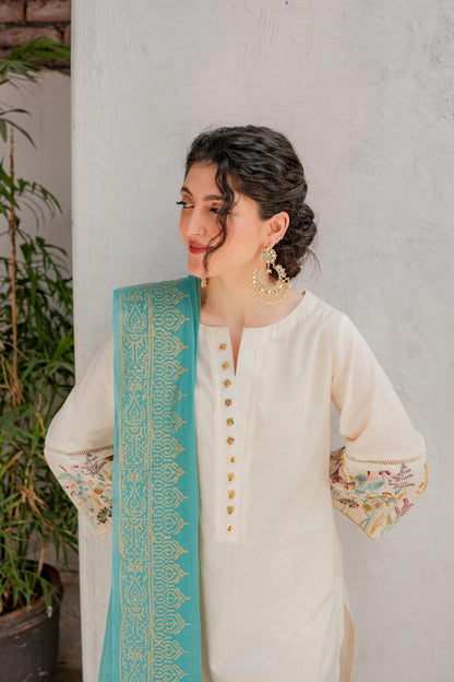 Lawn 3Pc Embroidered-1029
