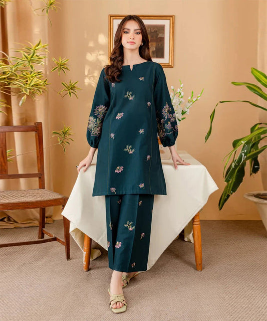 Batik Lawn 2Pc Embroidered -1011