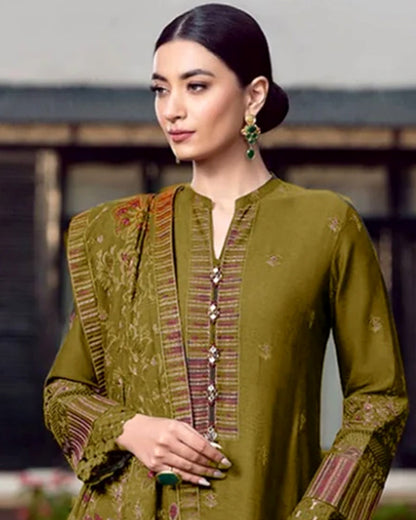 Dhanak 3Pc Embroidered-579