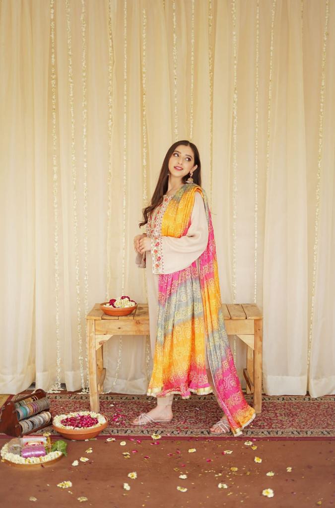 Aisling Dhanak 3Pc Embroidered- 630