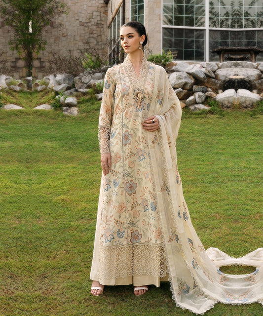 Bareeze Dhanak 3Pc Embroidered With Chiffon Embroidered Dupatta-113