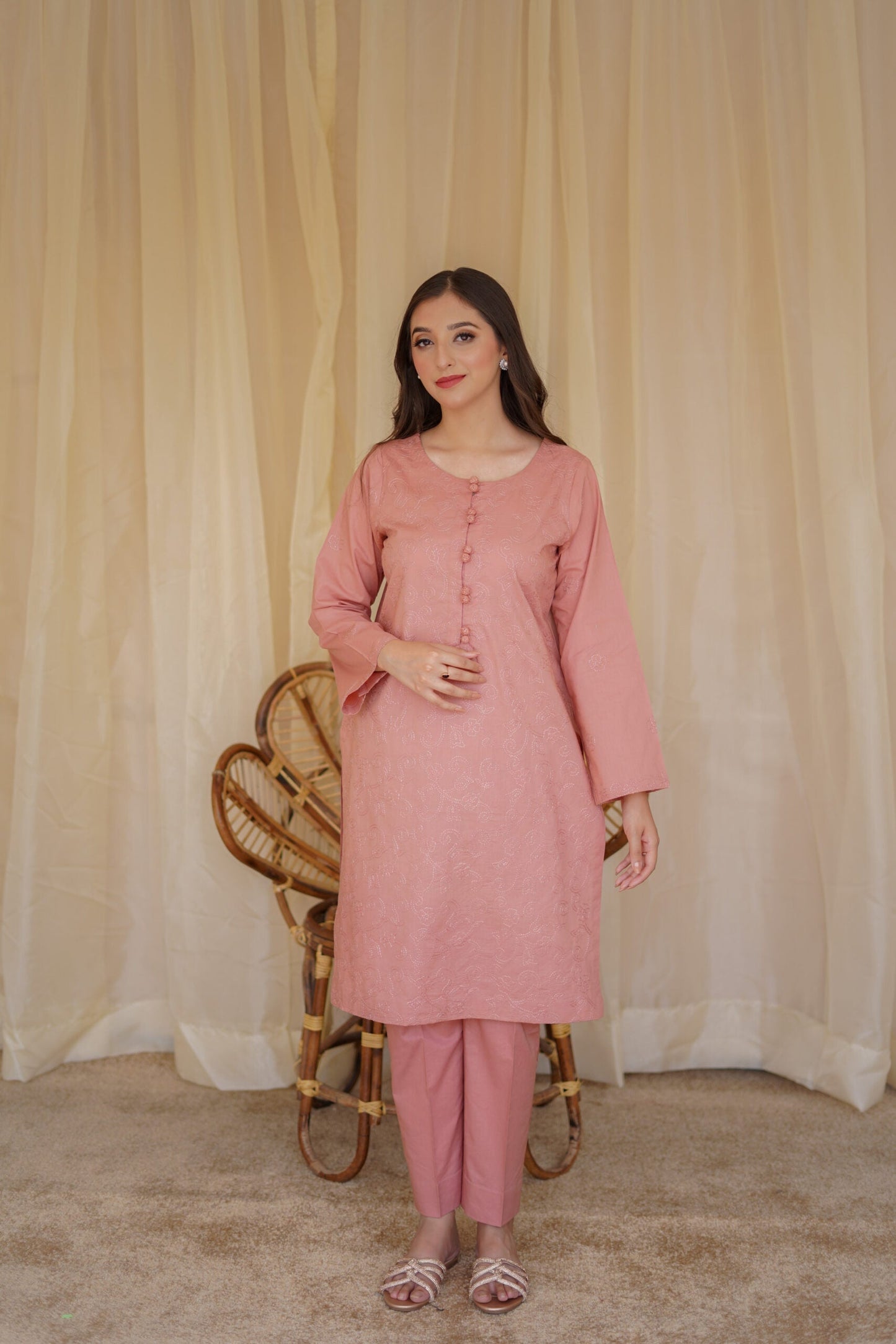 Aisling Dhanak 2Pc Embroidered-122