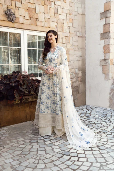 Bareeze Dhanak 3Pc Embroidered With Chiffon Embroidered Dupatta-127